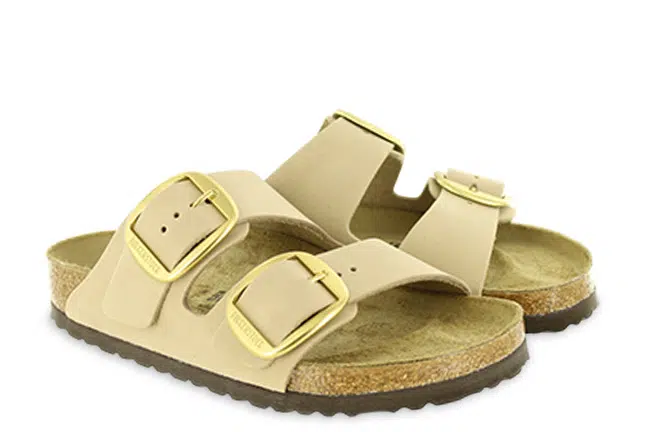 Birkenstock Arizona Big Buckle 1023957 Nubuck Sand Sandals