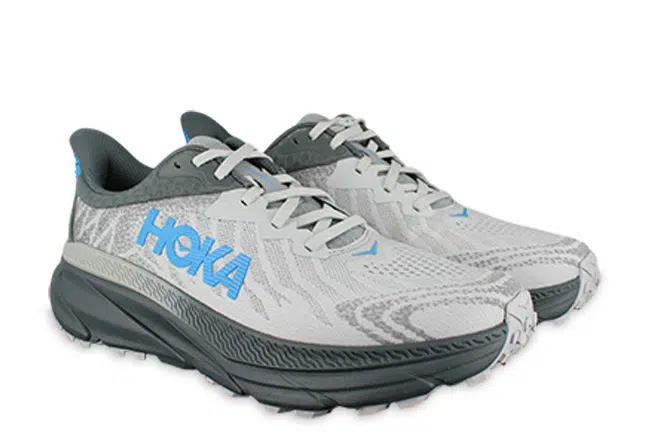 ゲンシャンレン Hoka Challenger 7 1134499 OHK Men's Grey Athletic Shoes