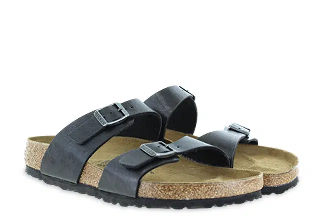 Birkenstock Sydney 1026524 Black Sandals Pair