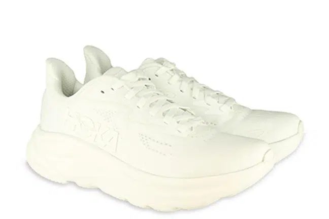 Hoka Clifton 10 1162050 WWH White Shoes Pair