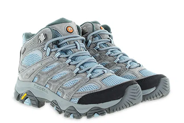 Merrell Moab Mid 3 Wide WP J036328W Grey Boots Pair