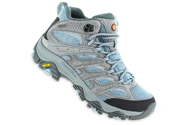 Merrell Moab Mid 3 Wide WP J036328W Grey Boots Single