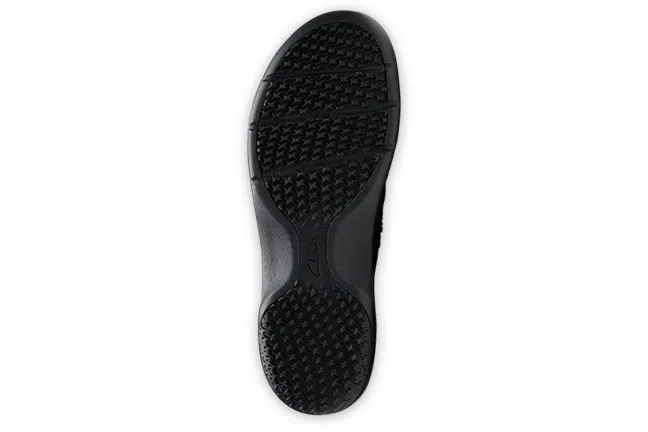 Clarks Pro Lux 26179828 Black Work Shoes Sole