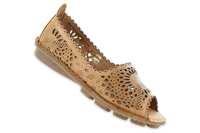 Spring Step Brandal Camel Shoes Single