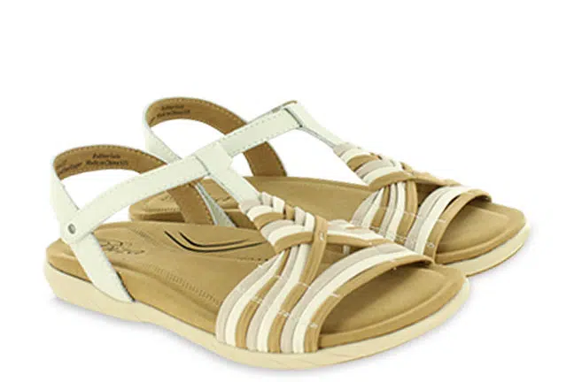Biza Kate 3045-102 White-Multi Sandals Pair