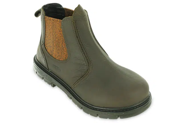Keen Utility San Jose Chelsea 90° 1030649 Dark Brown Work Boots Single