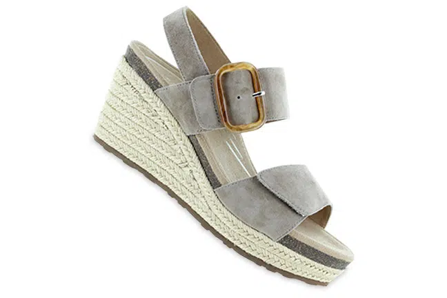 Aetrex Ashley EW792 Taupe Sandals Single
