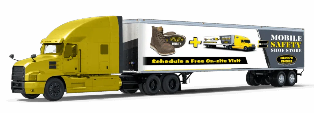Becks x Keen Shoemobile - Brings shoes and boots on-site to work crews big and small.