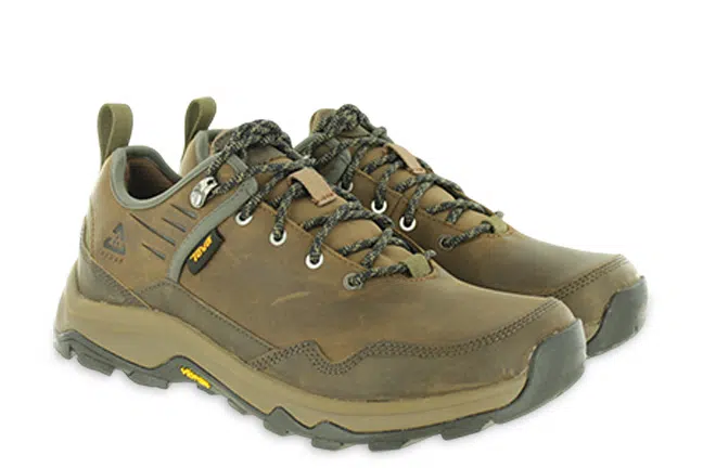 Men’s Teva Riva Brown Leather Hiking Shoes