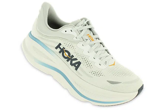 Hoka Bondi 9 1162011 SSTC Grey Athletic Shoes Single