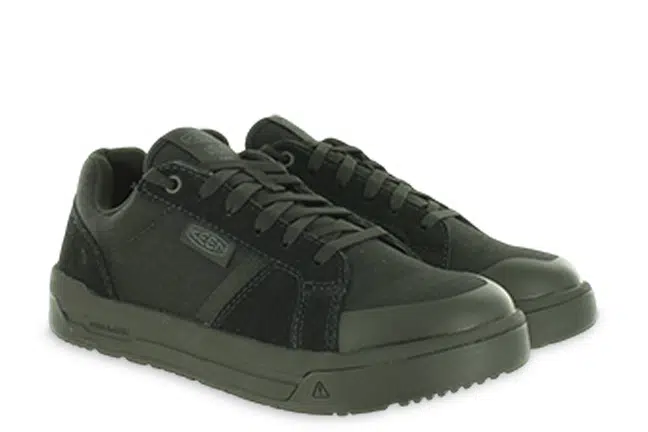 Men’s Keen Utility Kenton ESD Black Canvas Soft Toe Work Shoes
