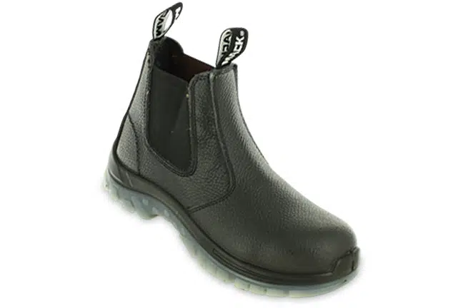 Mack Tradie Black Pull-On Boots Single