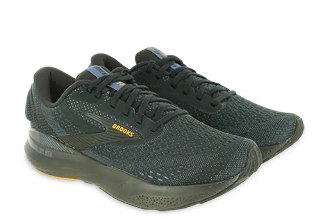 Men’s Brooks Adrenaline GTS 24 Black Athletic Running Shoes