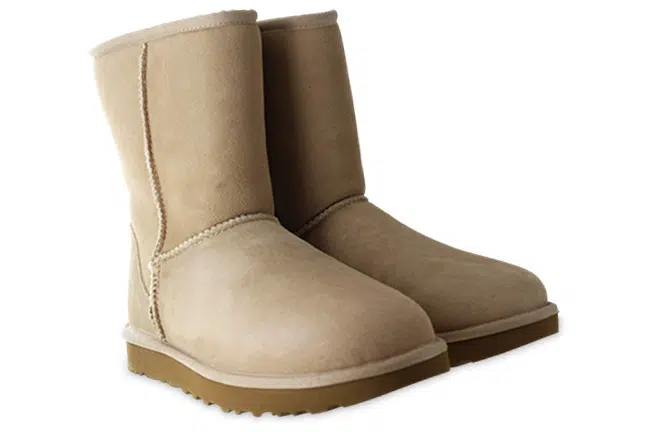 Women’s UGG Classic Short II Sand Suede Lifestyle Pull-On Boots