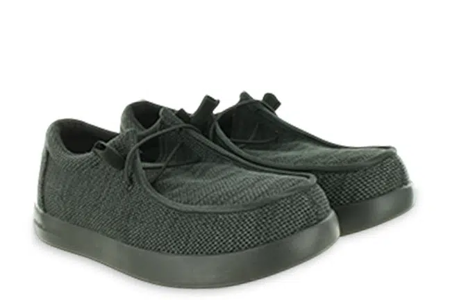 Men’s Volcom Chill Black Canvas Safety Toe Work Shoes
