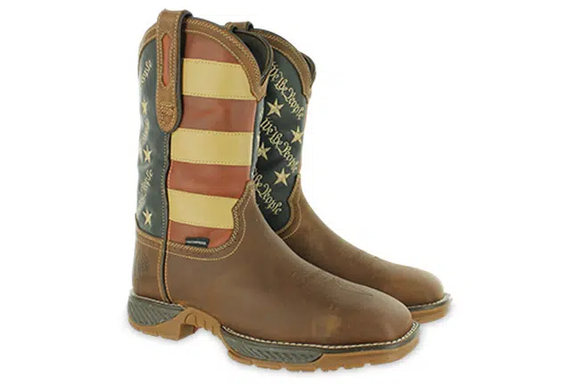 Men’s Hoss We The People Western Leather Pull-On Safety Toe Tall Work Boots