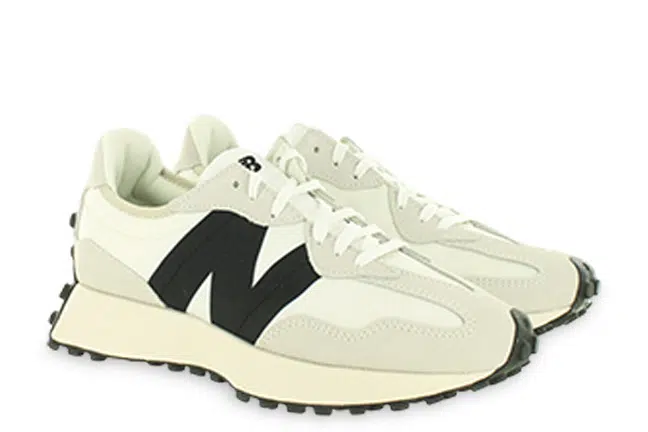 Women’s New Balance 327 Beige Suede Athletic Sneakers