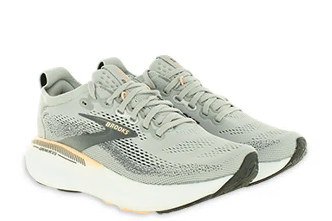 Women’s Brooks Adrenaline GTS 25 Grey Athletic Running Shoes