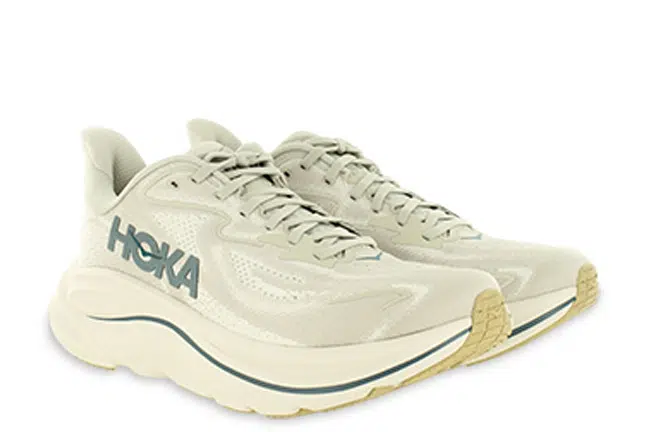 Men’s Hoka Clifton 10 Taupe Regular Athletic Running Shoes