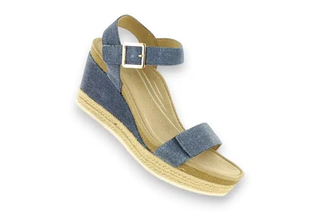 Aetrex Sydney EW710 Blue Sandals Single
