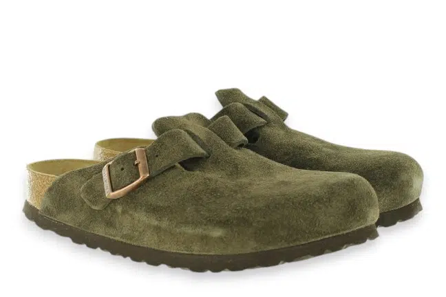 Birkenstock Boston SFB 660461 Mocha Clogs Pair