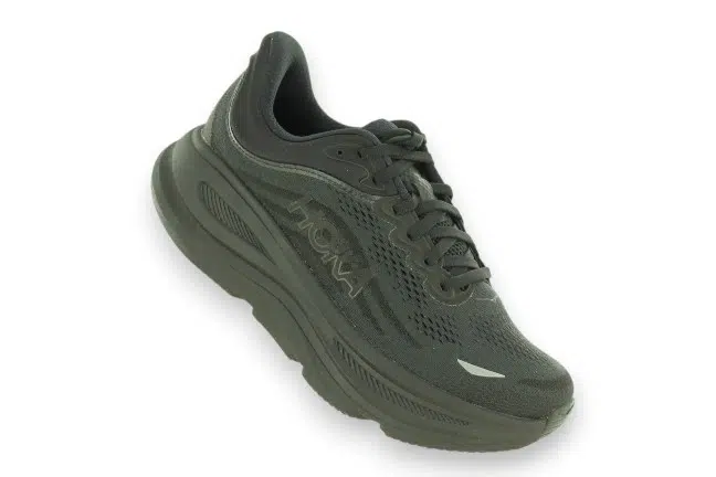 Hoka Bondi 9 1162011 BBLC Black Running Shoes Single