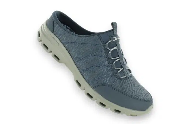 Skechers Glide-Step 159545 NVY Navy Mules Single