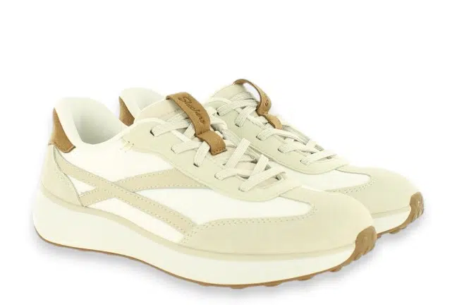 Women’s Skechers Montecito White Taupe Hands Free Slip-on Sneakers