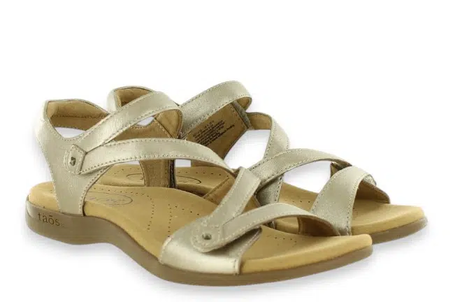 Taos Big Time BGT-14132CHP Champagne Sandals Pair