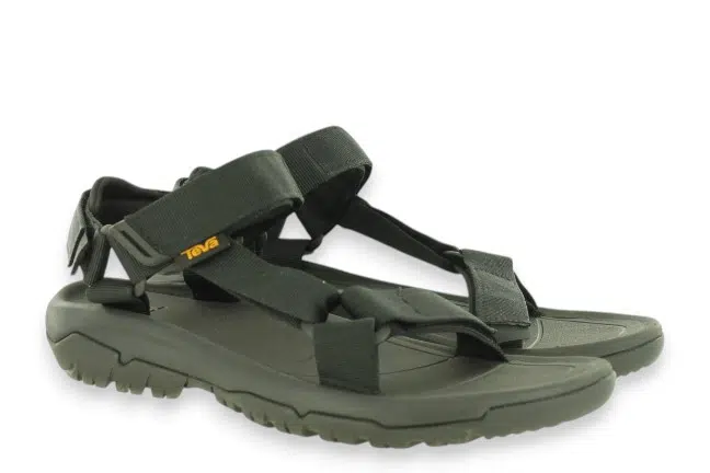 Men’s Teva Hurricane XLT2 Black Adjustable Strap Sport Sandals
