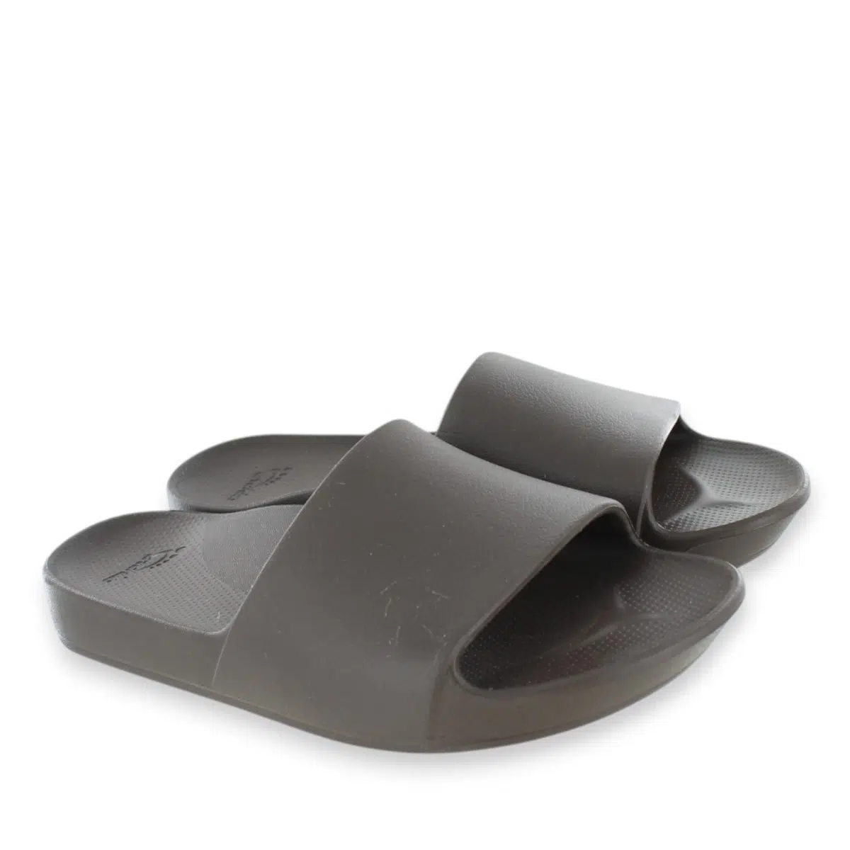 Archies Arch Support Slide SLD-SD-BWN-01 Brown Slide Sandals Pair