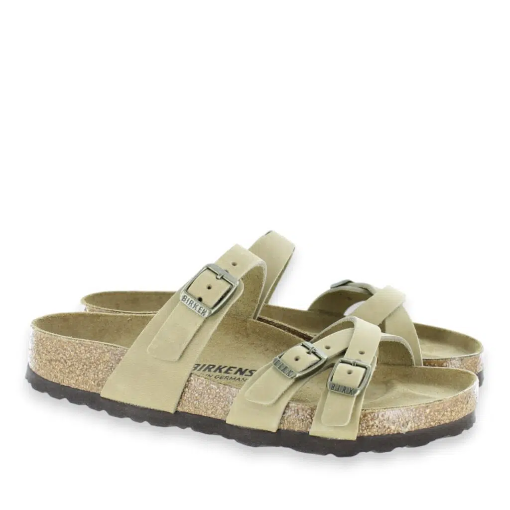 Women’s Birkenstock Franca Tobacco Leather Regular Sandals