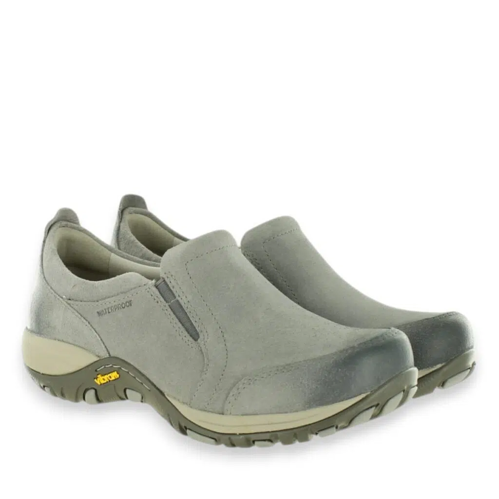 Women’s Dansko Pippy Grey Regular Suede Slip-On Sneakers