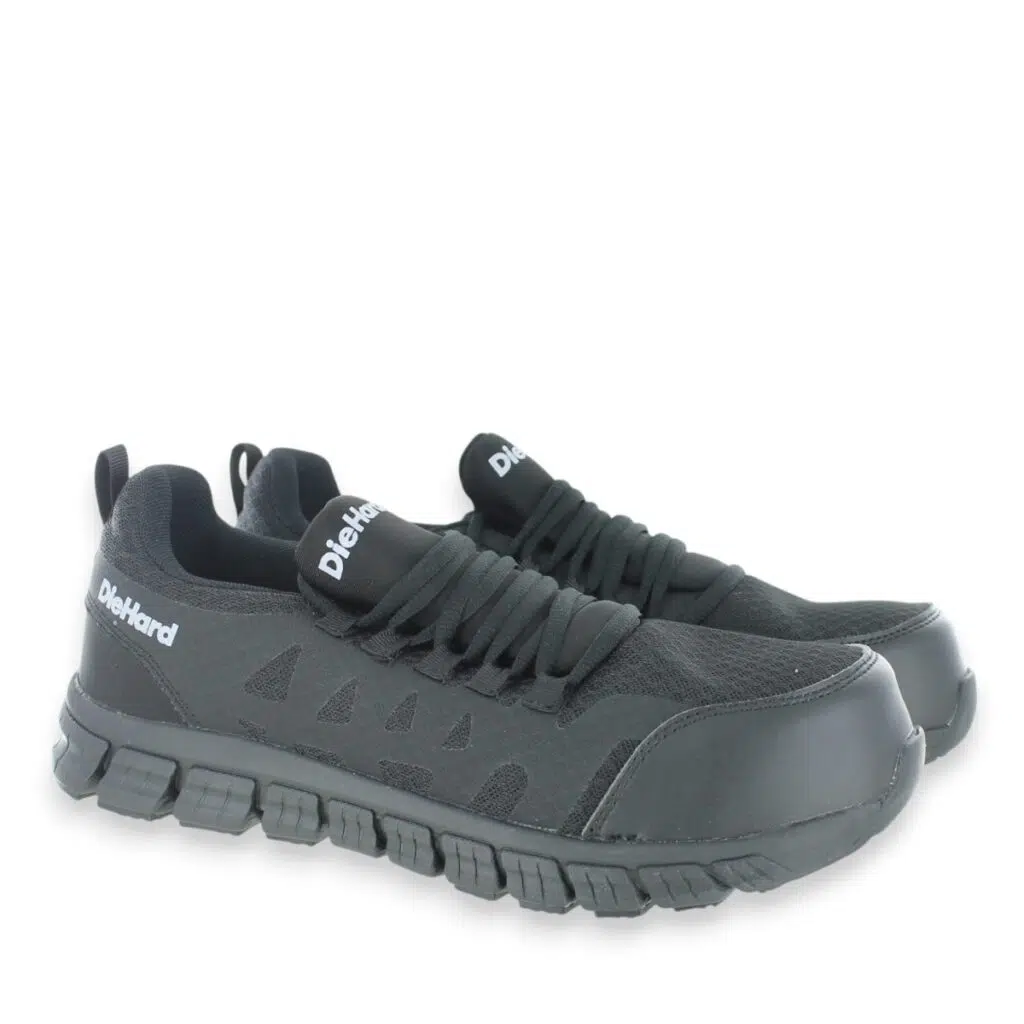 Unisex Die Hard Bonneville Black Safety Toe Work Shoes