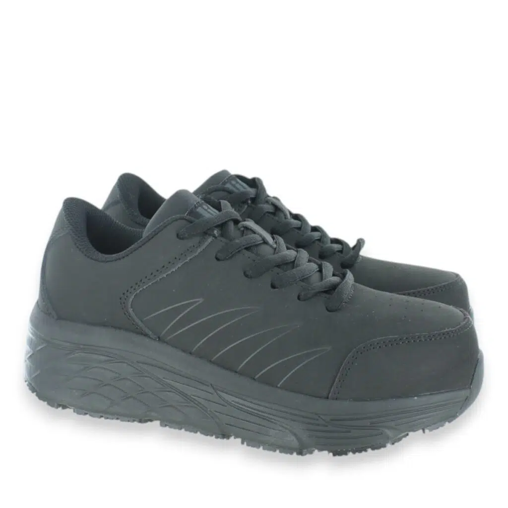 Women’s DL Work DL160 Black  Safety Toe Work Shoes