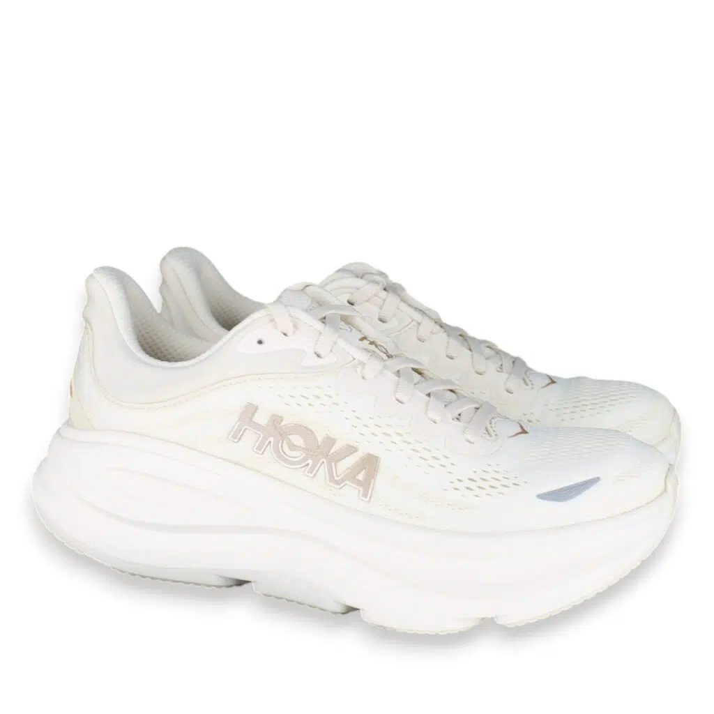 Women’s Hoka Bondi 9 Vanilla Regular Athletic Running Shoes