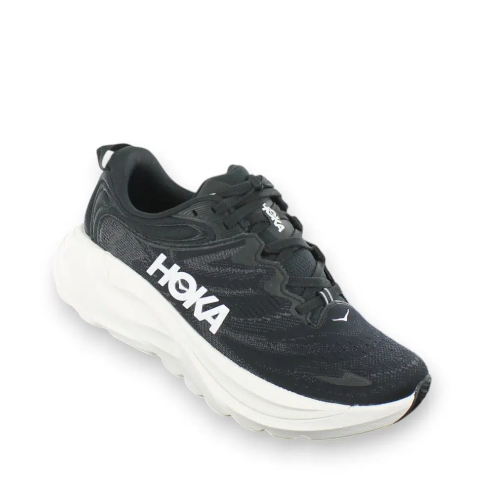 Hoka Gaviota 6 1171933 BWHT Black Running Shoes Single