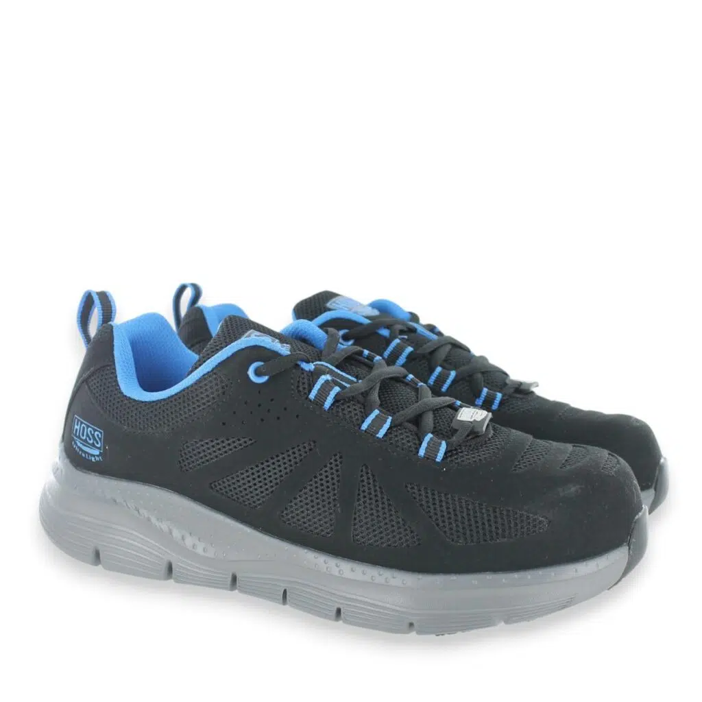 Men’s Hoss Skyline Black Safety Toe Work Shoes