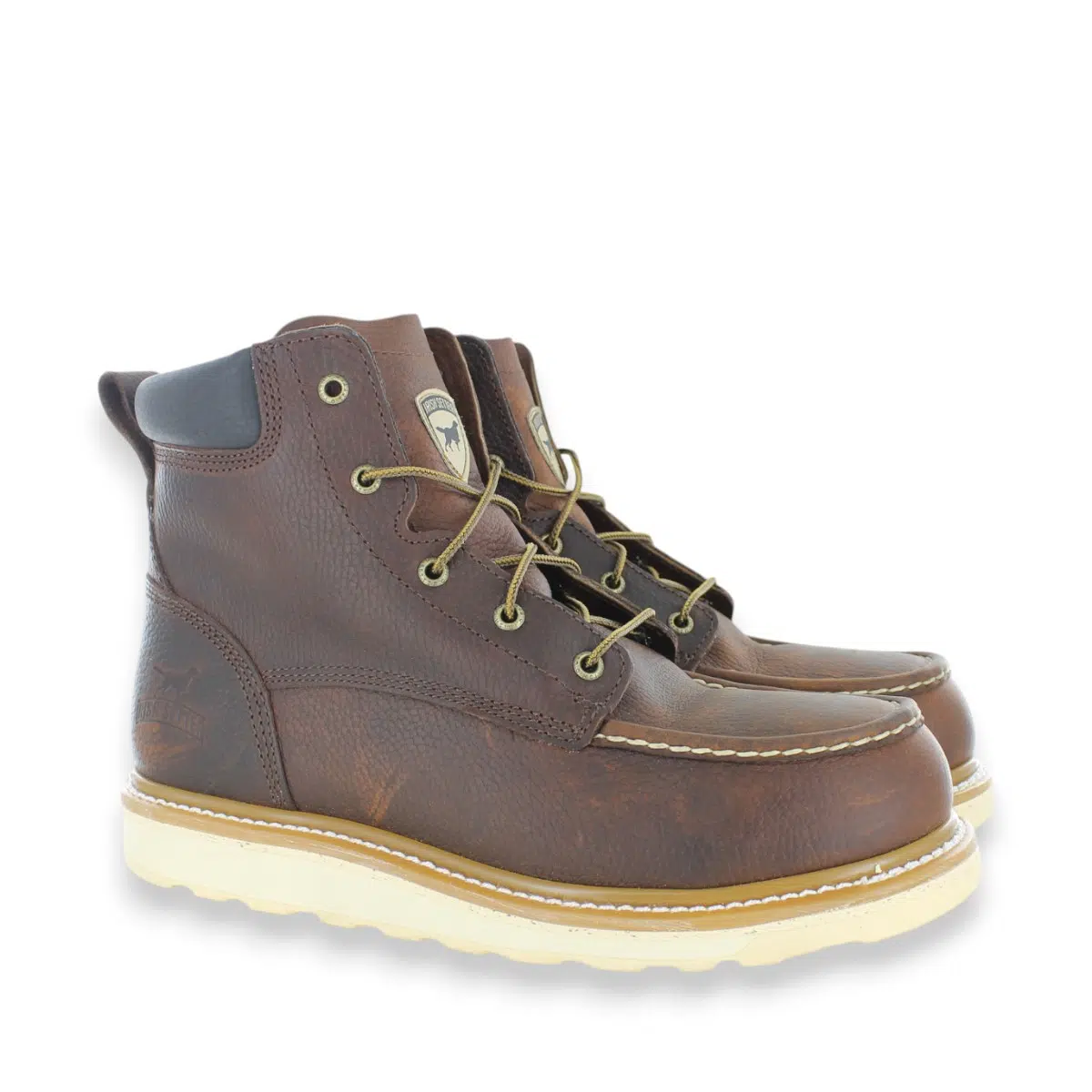 Irish Setter Ashby 83605 Brown Work Boots Pair