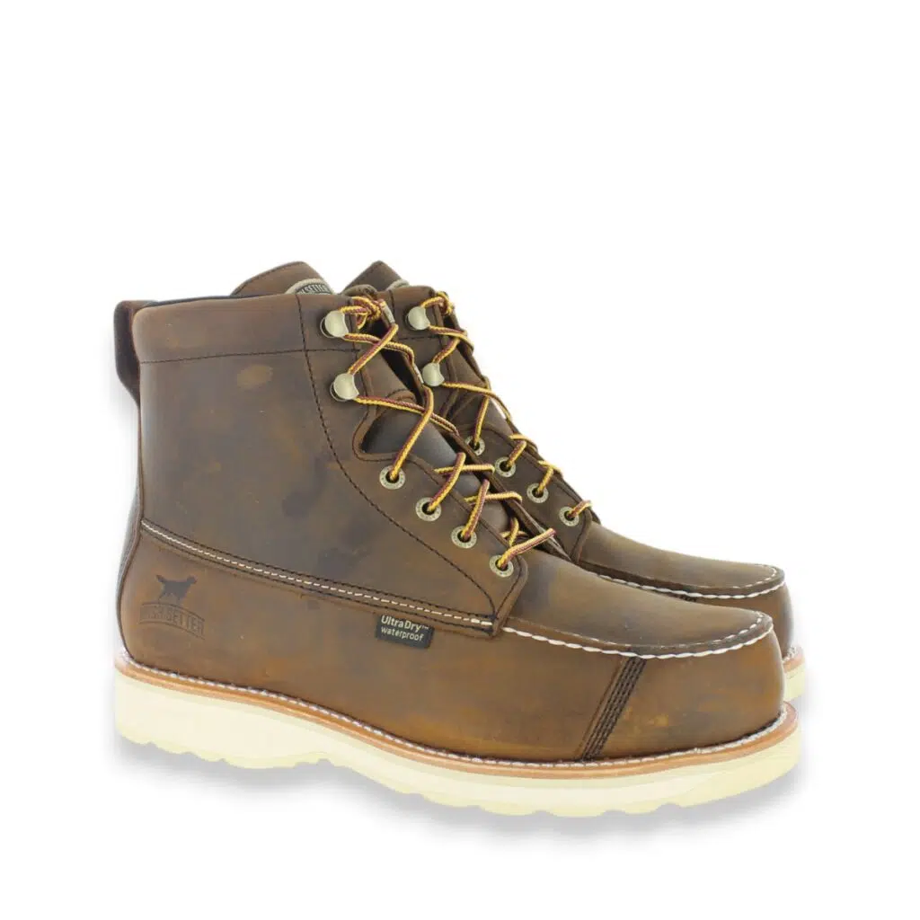 Men’s Irish Setter Wingshooter Brown Leather Waterproof Hunting Boots