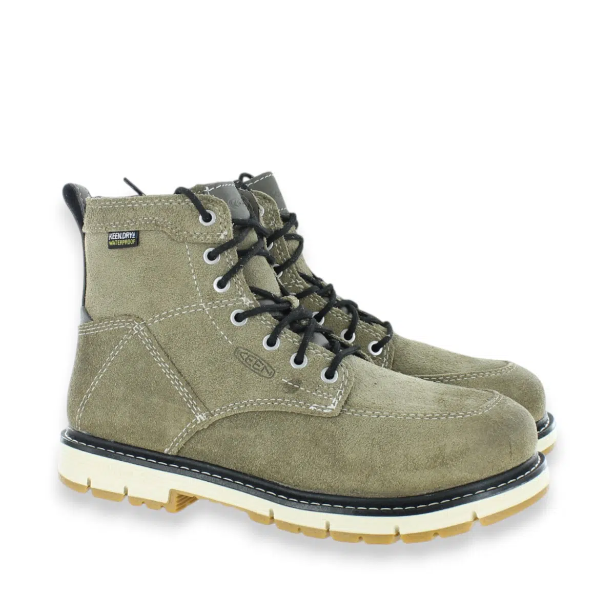 Keen San Jose 90° 1029696 Grey Work Boots Pair