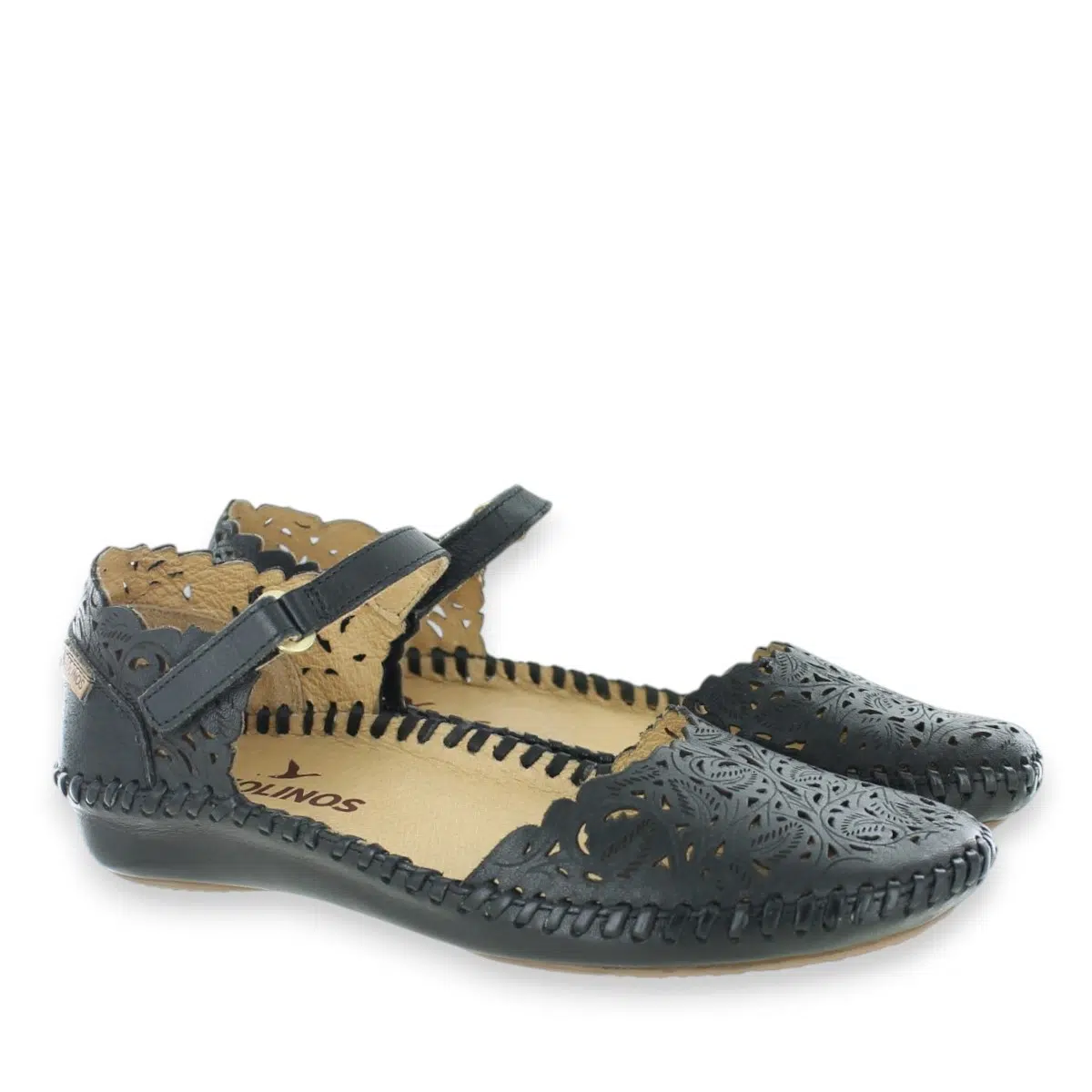 Pikolinos P. Vallarta 665-0906-BLK Black Shoes Pair