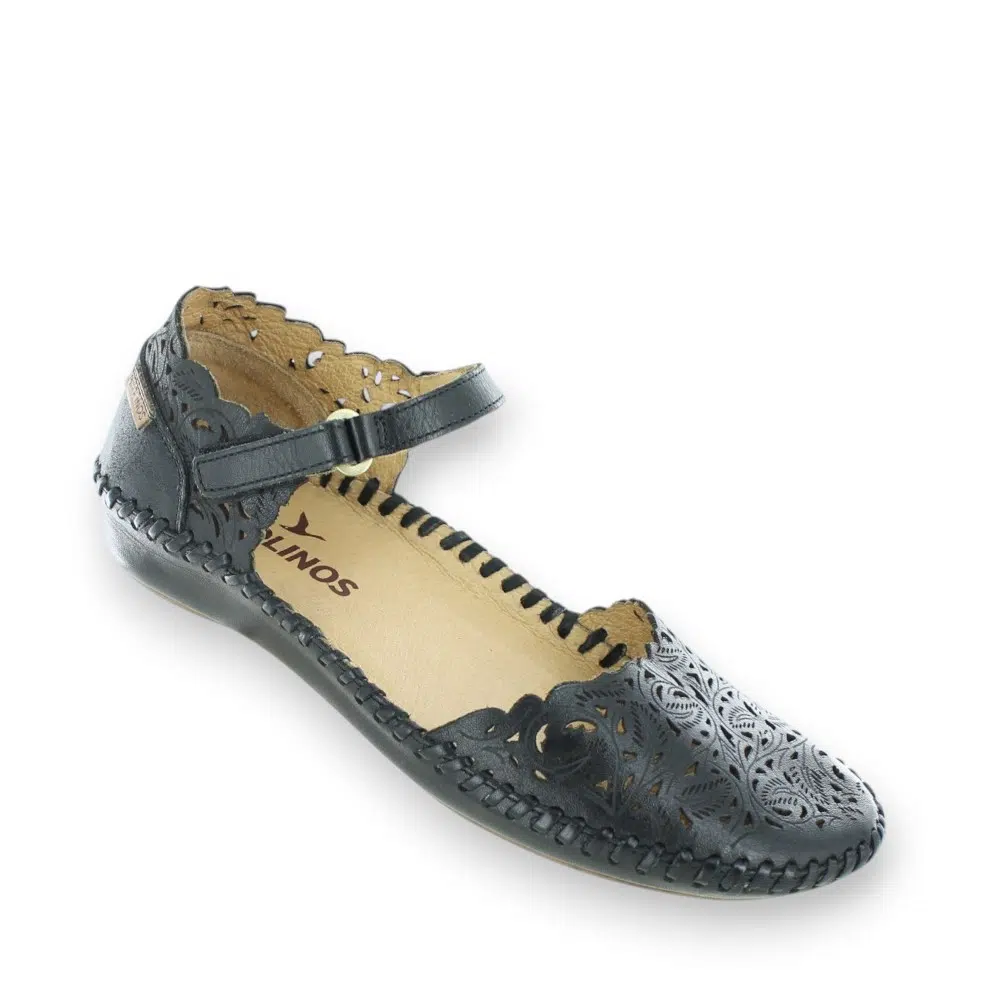 Pikolinos P. Vallarta 665-0906-BLK Black Shoes Single
