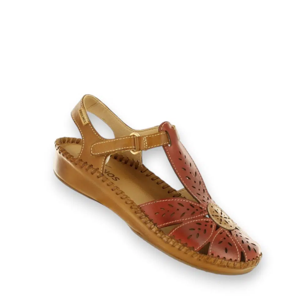Pikolinos P. Vallarta 665-0841C1SAN Red Sandals Single