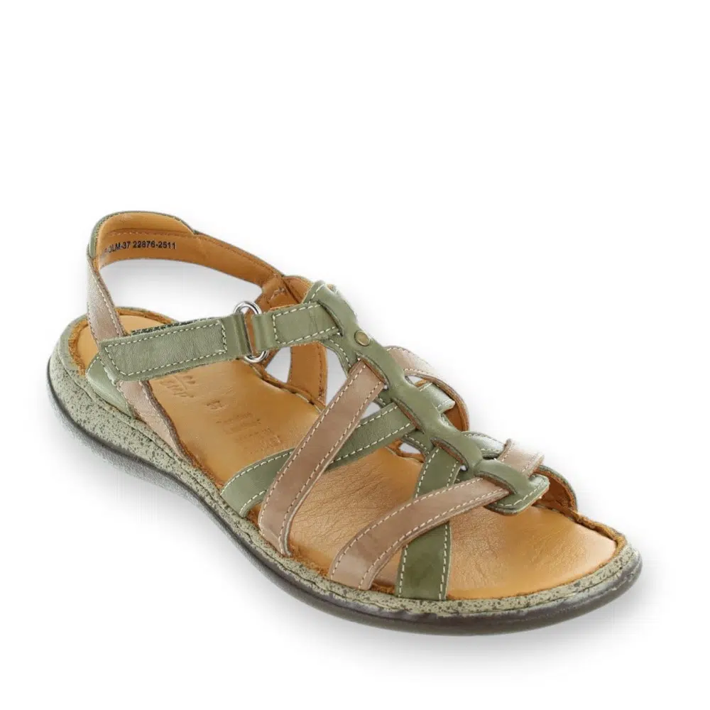 Spring Step Nyxelle NYXELLE-OLV Olive Sandals Single