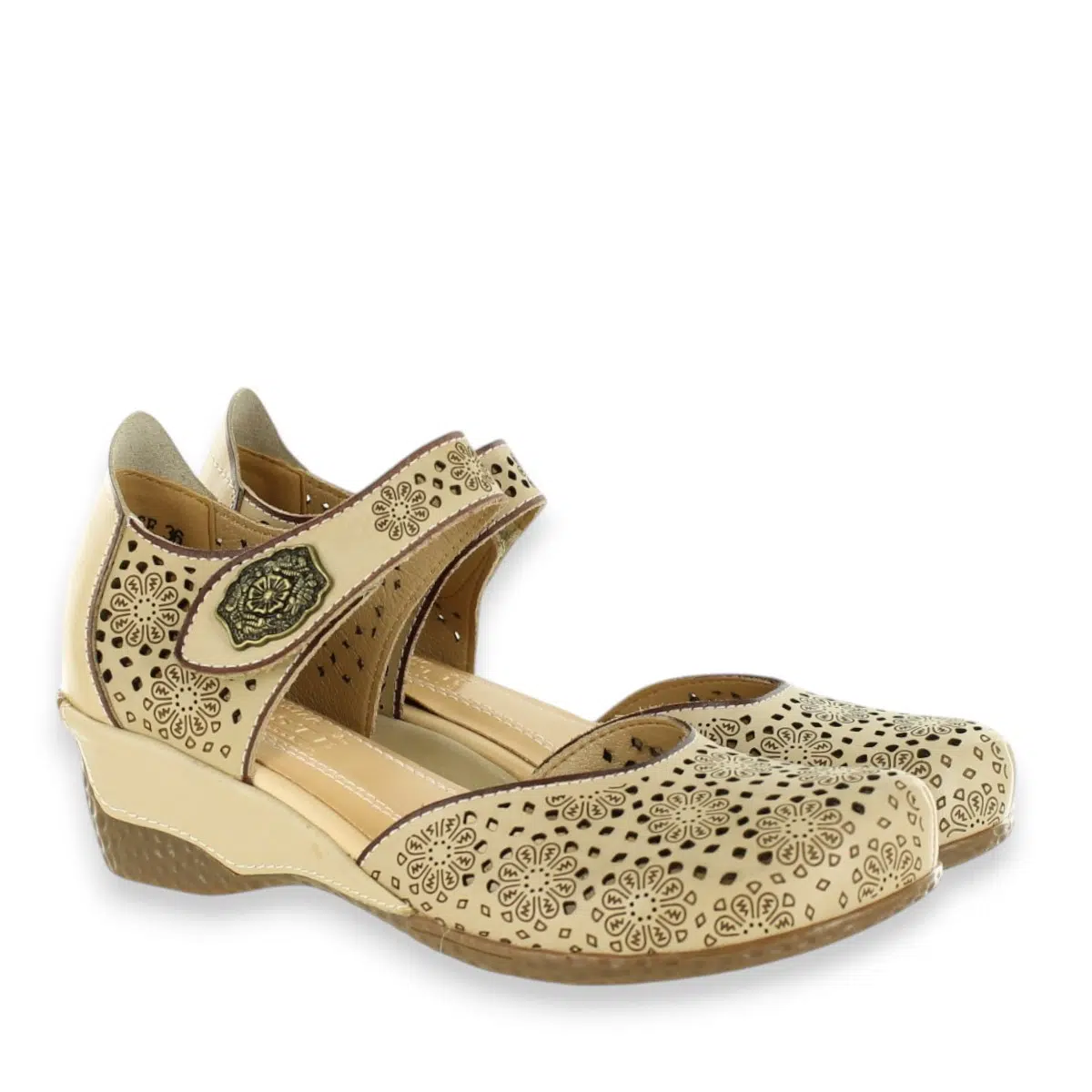 Spring Step Americana AMERICANA_BGE Beige Shoes Pair