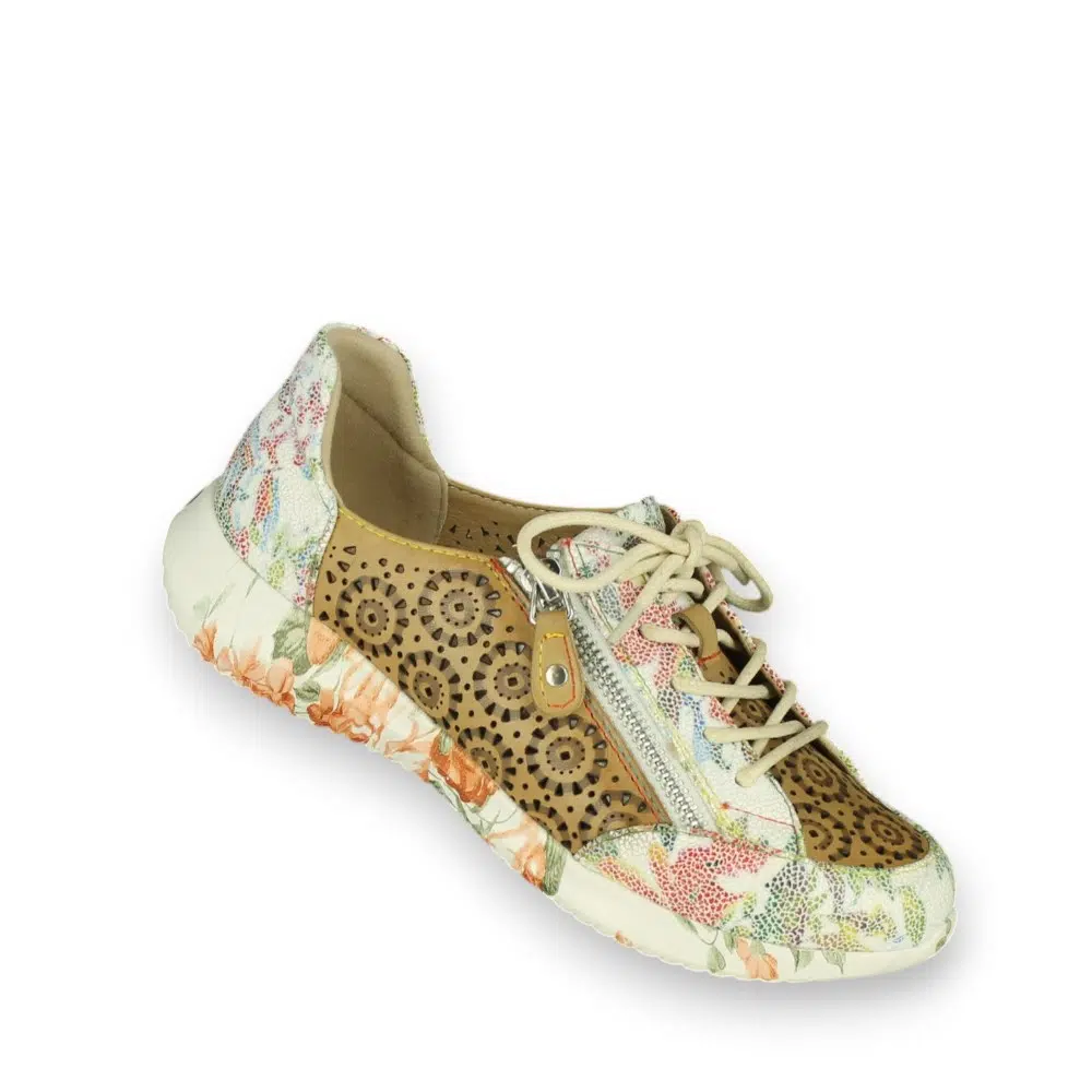 Spring Step Jazzie JAZZIE-BGEM Beige Sneakers Single