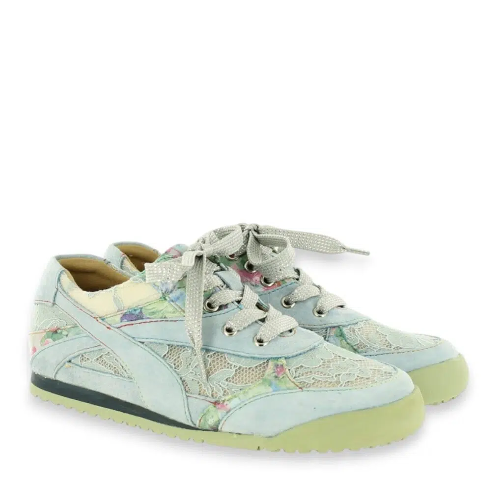Women’s Spring Step Wavehello Blue Stylish Sneakers
