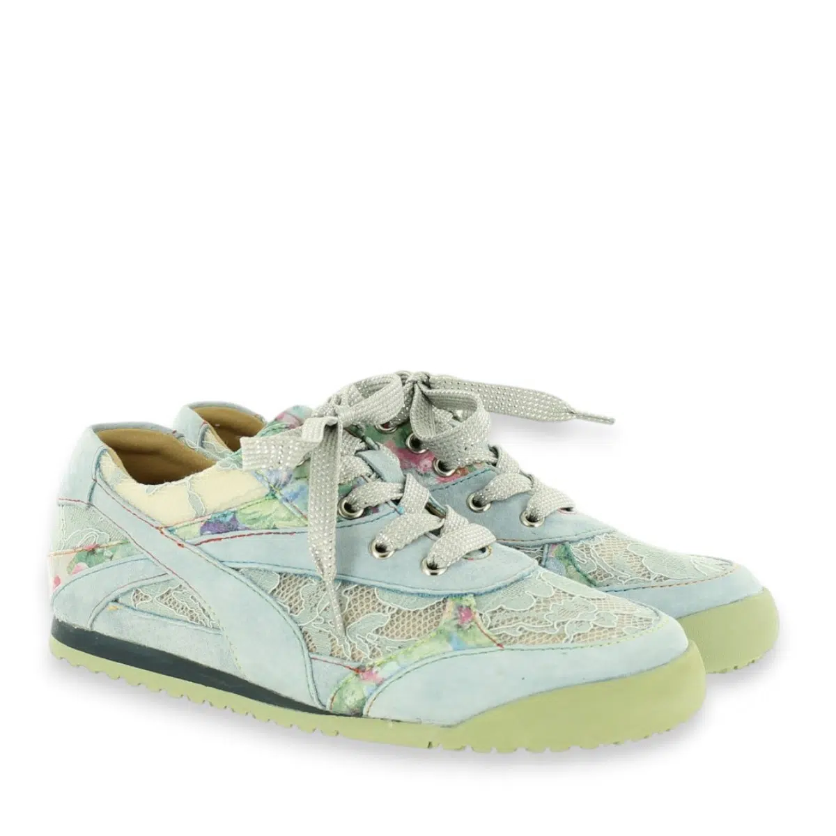Spring Step Wavehello WAVEHELLO-LBLU Blue Sneakers Pair