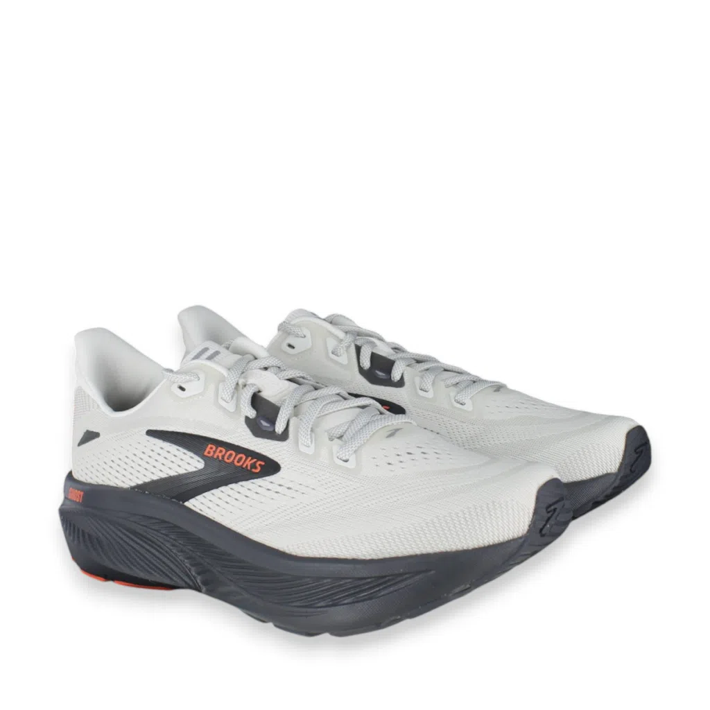 Brooks Ghost 18 110493-292 Beige Running Shoes Pair